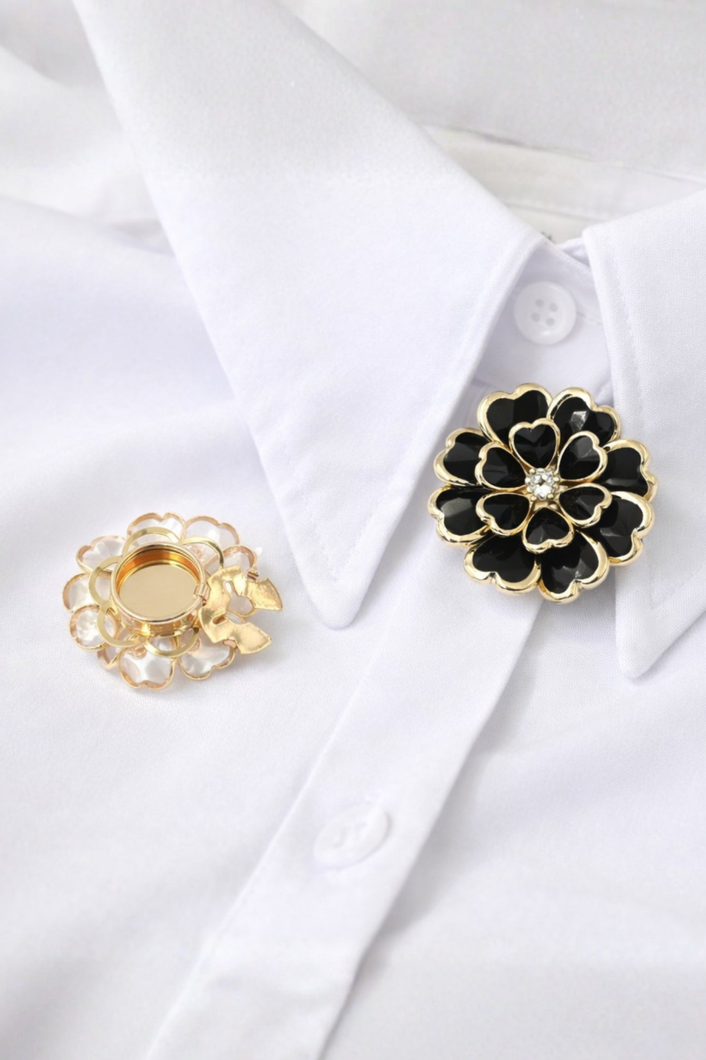 CAMELLIA BUTTON COVER