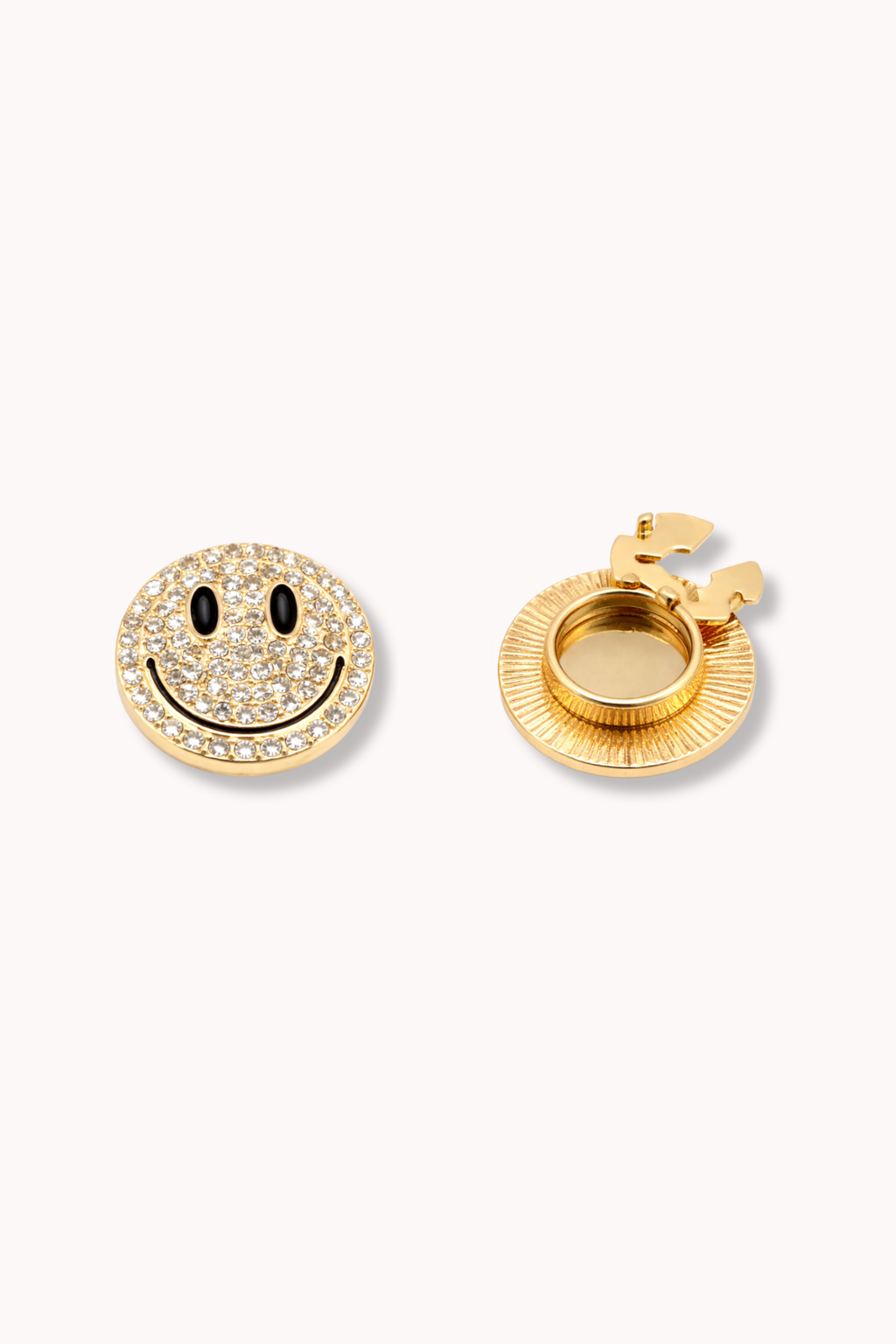 SMILEY BUTTON COVER