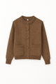 BUTTONED KNIT CARDIGAN