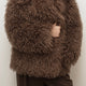OVERSIZED MONGOLIAN FAUX FUR COAT