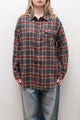 OVERSIZED CHECKED SHIRT