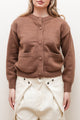 BUTTONED KNIT CARDIGAN