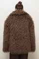OVERSIZED MONGOLIAN FAUX FUR COAT