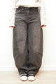 CORDUROY BALLOON BARREL PANTS
