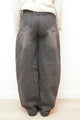 CORDUROY BALLOON BARREL PANTS
